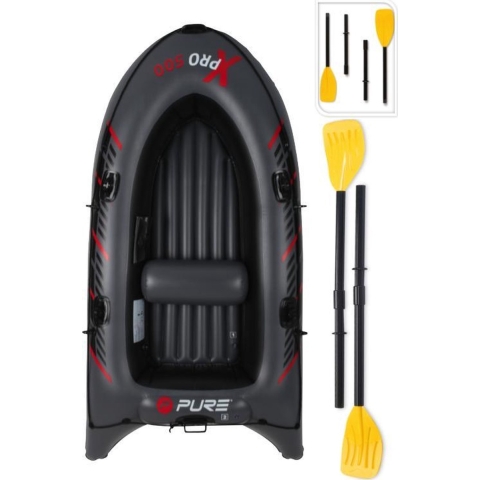 Opblaasbare boot - Xpro 500 - Inclusief peddels - 2-4persoons boot - 0.51 PSI - Wateractiviteiten