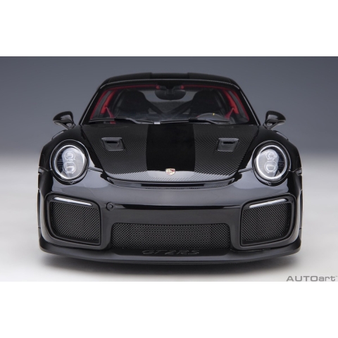 AUTOart 1/18 Porsche 991.2 GT2 RS Weissach Package, Black