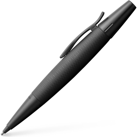 Faber-Castell vulpotlood - E-motion - Pure Black - zwart - FC-138690