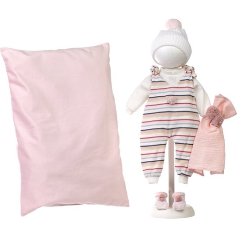 Newborn poppenkledingset Stripe (44 cm)