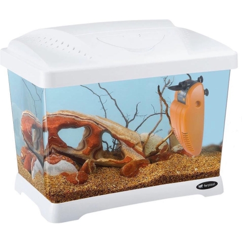 Ferplast Aquarium Capri Junior 41 X 34 Cm 21 Liter Wit 3-delig
