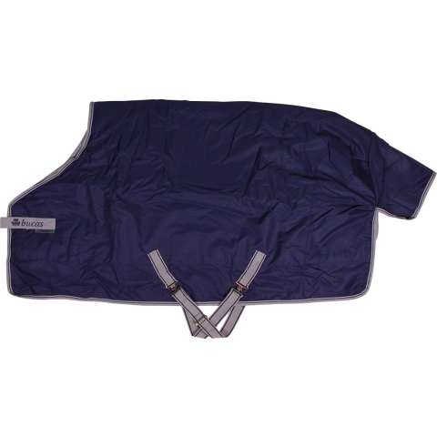 Bucas Deken Freedom Turnout 150gr Donkerblauw-zilver - 100/130