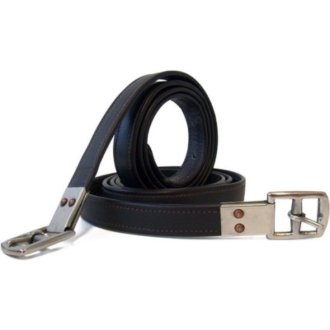 QHP Stijgbeugelriem extra sterk - maat 120 - black