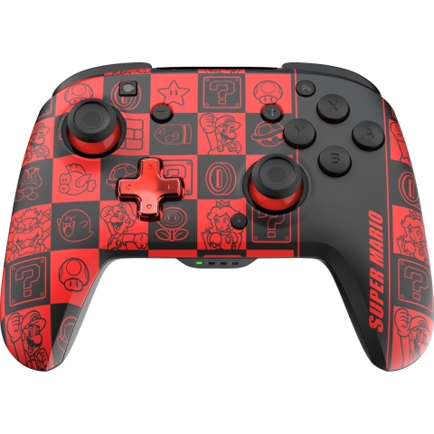 PDP Rematch - Draadloze Controller - Super Icon Glow In The Dark - Nintendo Switch & Switch Oled