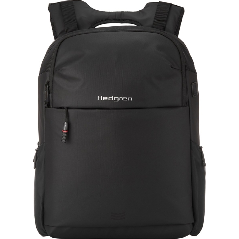 Hedgren Mannen Laptop Rugzak / Rugtas / Laptoptas / Werktas - Commute - Zwart - 15.4 inch