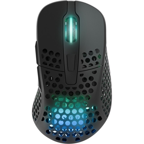 CHERRY Xtrfy M4 Wireless RGB Optisch, 19000DPI, 2.4GHz, 71g, Zwart