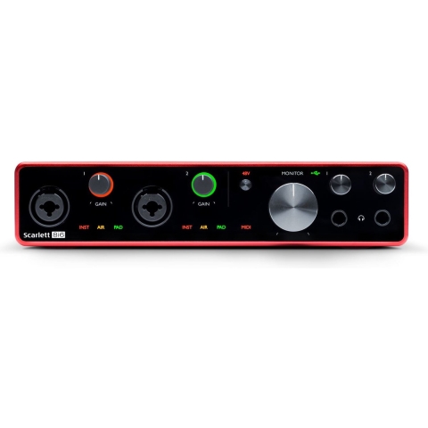 Focusrite Scarlett 3rd Gen 8i6 - USB audio interface, 8 in / 6 uit