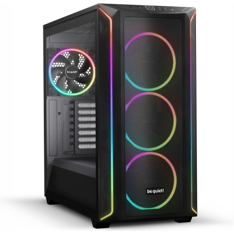 be quiet! Shadow Base 800 FX Black, Midi Tower, PC, Zwart, ATX, EATX, micro ATX, Mini-ITX, Acrylonitrielbutadieenstyreen (ABS), Staal, Gehard glas, Multi