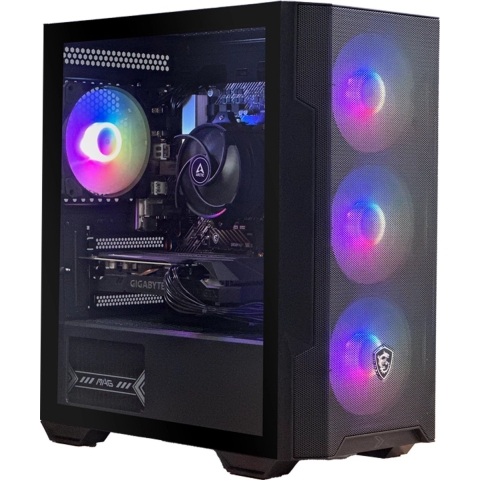 Warrior Game PC Intel i7 11700, GeForce RTX 4060, 16GB, 1TB NVME SSD, WiFi + Bluetooth