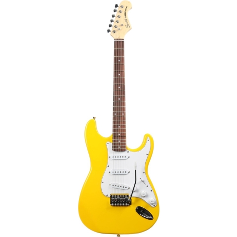 Fazley FST118YL elektrische gitaar geel