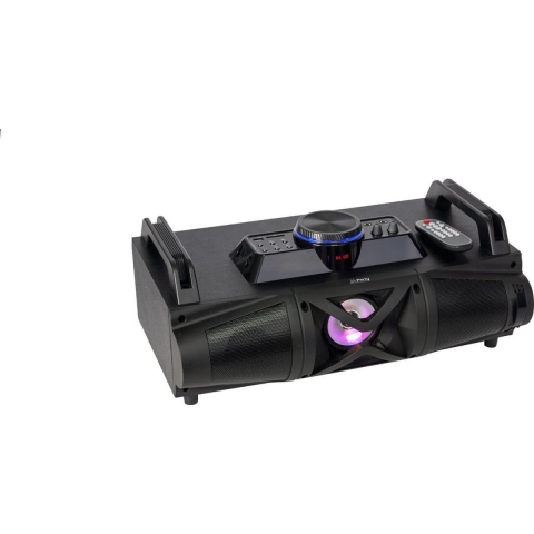 COMPACTE BLUETOOTH LUIDSPREKER MET USB, SD, FM RADIO & LED LICHT EFFECT