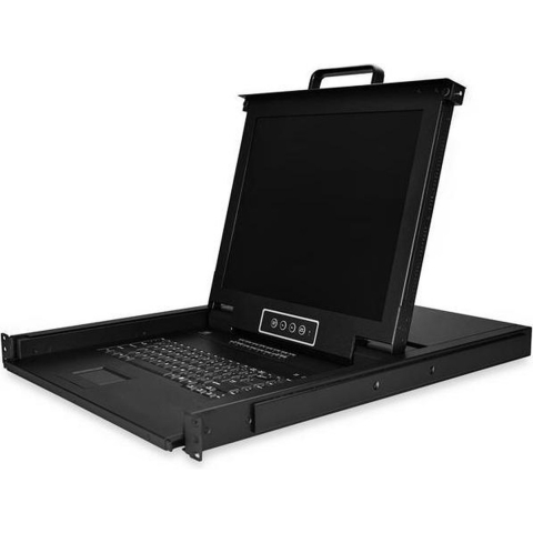 StarTech 1U 16 poorts KVM console voor server racks - 17 inch