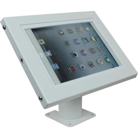 Tablethouder - tabletstandaard - standaard tablet - ipad houder - tablet tafelstandaard - houder voor tablet - voor tablets tussen 12-13 inch - wit