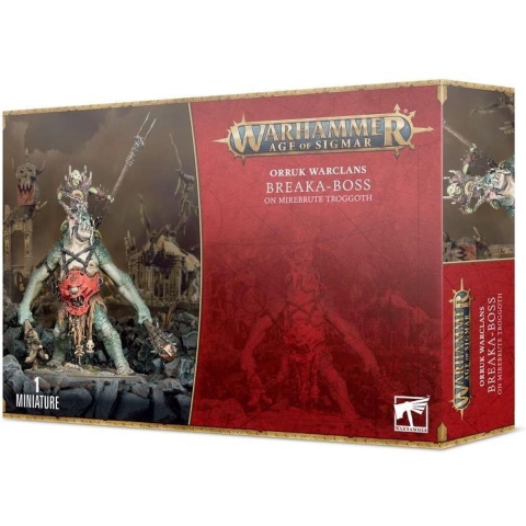 Orruk Warclans Breaka-Boss on Mirebrute Troggoth