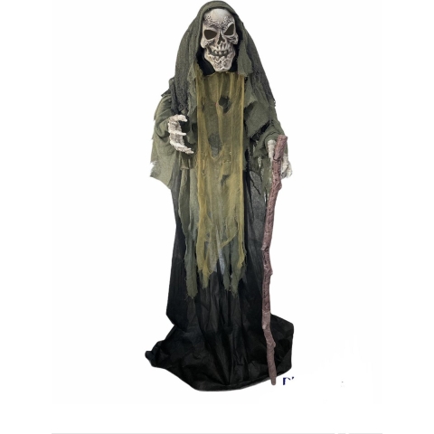 Halloween pop EVIL SPIRIT (geluid, beweging, licht) 1.60 m hoog