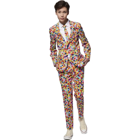 OppoSuits Confetteroni - Tieners Pak - Maat: 12 jaar - Feest