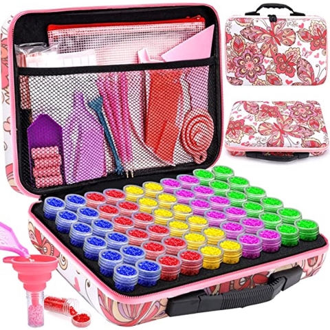 diamond painting opbergdoos - Diamond Painting Accessoires - Voor Diamant Schilderij Kralen, Zaden, Sieraden / Painting Volledige set, 5D Diamond Painting Foto's met Diamond Painting Accessoires