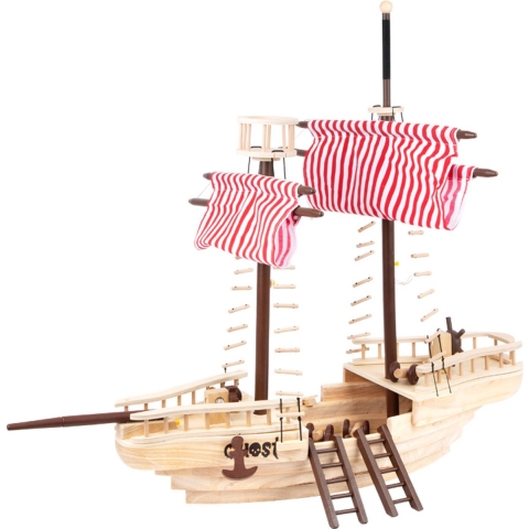Base Toys Schip Piraten - Hout