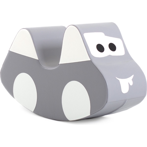 Iglu Soft Play Foam Schommel Auto Grijs