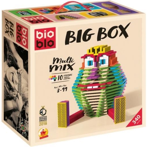 Bioblo Big Box - 340 eco bouwblokken