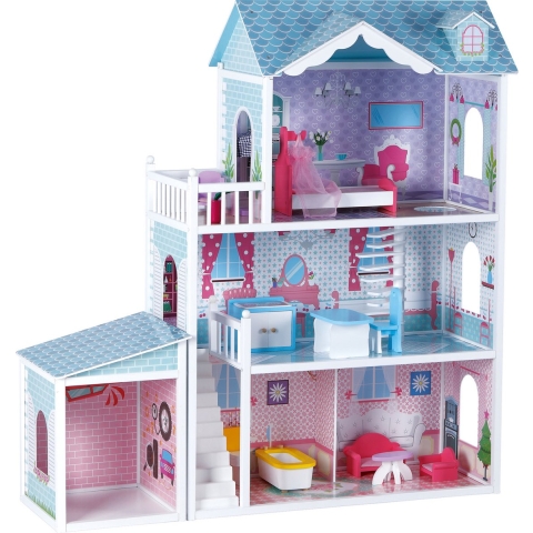 Doll's House Deluxe Villa - Houten speelgoed vanaf 3 jaar