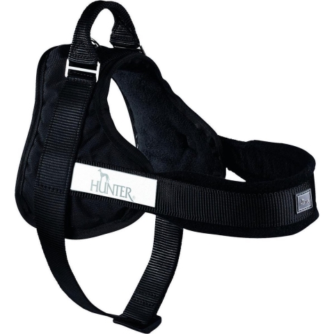 Hunter ranger tuig extra large zwart 72-83 x 2 + 115-124 cm - 1 st