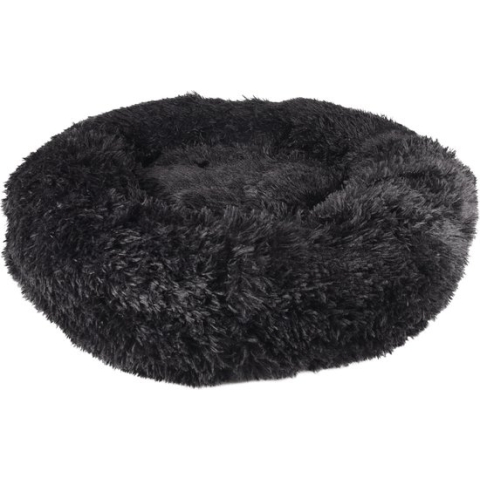 Flamingo Ligkussen Krems - 70 cm diameter - Zwart - Rond
