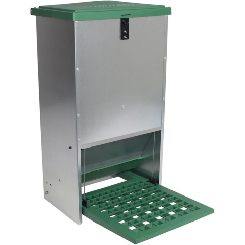 Automatische voerbak 20 kilo - Voersilo's - Kip - voersilo kippen