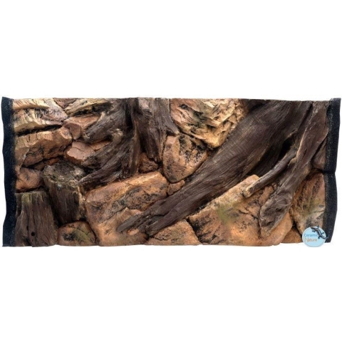 Ceramicnature Achterwand Aquarium Root 96,5 Cm Bruin