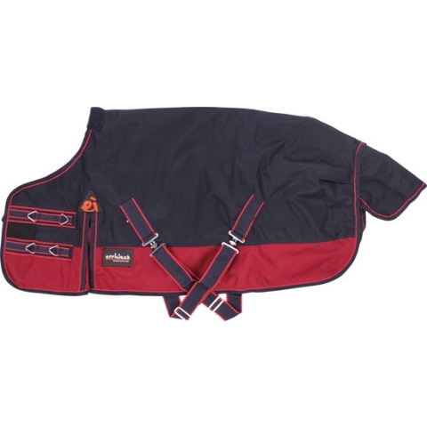Epplejeck Deken Junior 0gr Donkerblauw-rood - 70/95