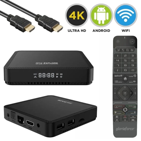 Gloriaforce RTX Explore 4K UHD Media Streamer