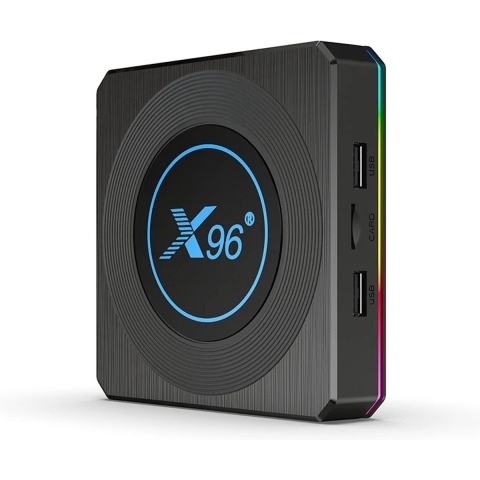 Lipa X96 X4 Android Tv Box 4-32 GB Android 11 - Mediaplayer voor tv - media streamer - Tv box Android - Mediaplayer met Kodi, Netflix en Playstore - 6K decoder - Apps via Playstore en internet - Wifi en ethernet - Dolby geluid -Dual Band - Bluetooth