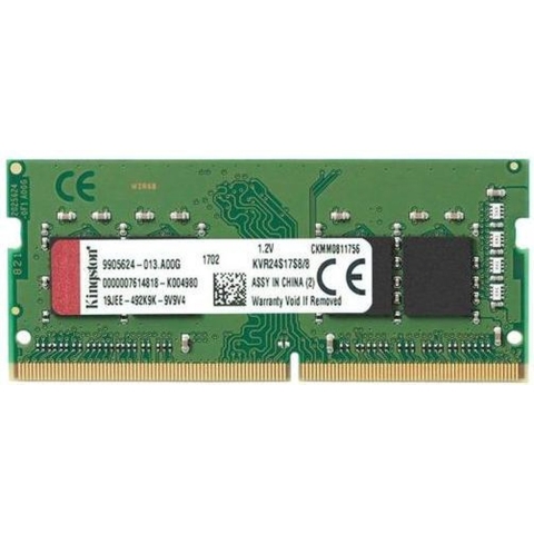 Kingston ValueRAM KVR24S17S8/8 8GB DDR4 SODIMM 2400MHz (1 x 8 GB)