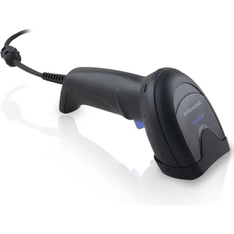 Datalogic QuickScan QD2500, Draagbare streepjescodelezer, 1D/2D, Laser, GS1 DataBar, Han Xin, Aztec Code, Datamatrix, QR Code, Micro QR Code, 0 - 360°