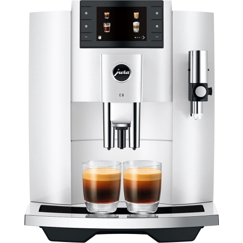JURA E8 - Piano White - EC - 2023