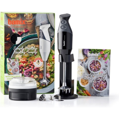 Bamix M200 staafmixer Simply Healthy zwart