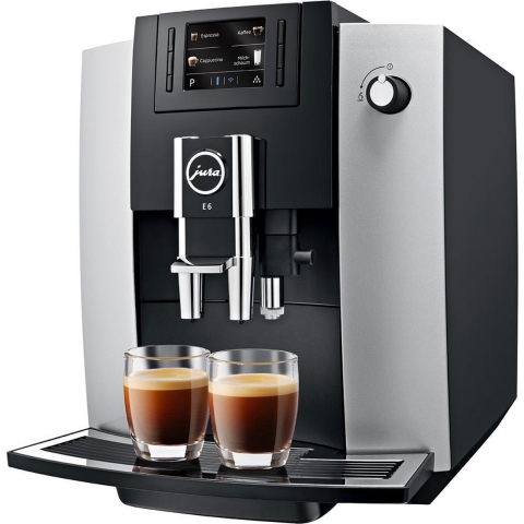 Jura E6 - Espressomachine - Platina