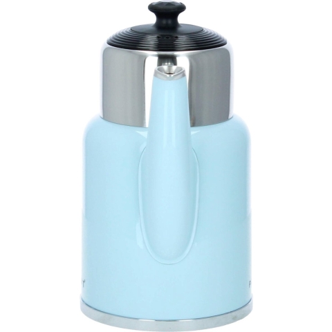 P L I N T | Pastelblauw |  Nieuwste model retro, BPA vrije, waterkoker met variabele temperatuurinstelling en geïntegreerde warmhoudkan | *** Nu met drie jaar garantie!