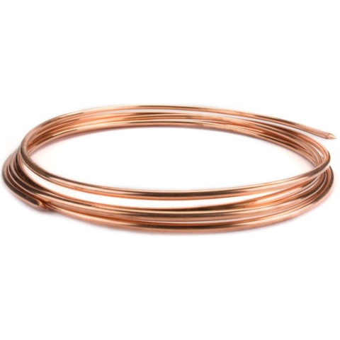 Gimeg Koperen leiding 8 mm 5 m - Overige gasfittingmateriaal -