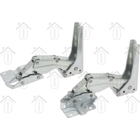 Bosch Scharnier Metaal set boven en onder KUR15440, GU12L440 12004051