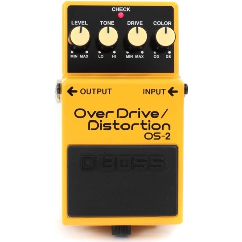 Boss OS-2 - Overdrive/distortion - Geel