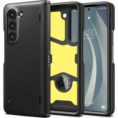 Spigen Slim Armor Pro Samsung Galaxy Z Fold 5 Hoesje Zwart
