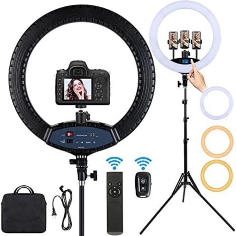 Gratyfied - Ringlamp Met Statief - Ringlight Met Statief - Ringlamp Statief