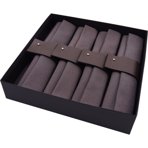 NOOBLU MANCHET & LINNEN giftset - bruin - 8 sets