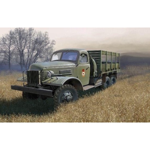 The 1:35 Model Kit of a Russian ZIS-151.

Plastic Kit 
Glue not included
Dimension 198 * 67 mm
250 Plastic parts
The manufacturer of the kit is Hobby.This kit is only online available.