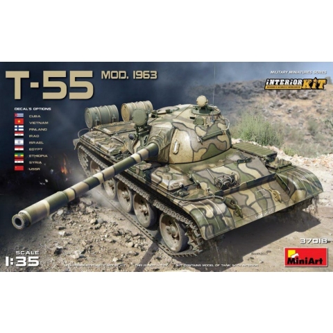 Miniart - T-55 Mod. 1963 Interior Kit (Min37018) - modelbouwsets, hobbybouwspeelgoed voor kinderen, modelverf en accessoires