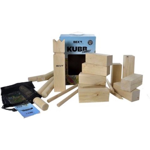 Bex Kubb Family - berkenhout - familiespel