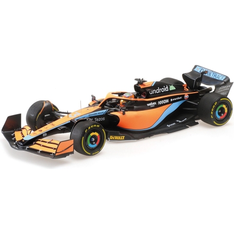 McLaren F1 Team MCL36 #3, Ricciardo, Bahrain GP 2022 - 1:18 - Minichamps