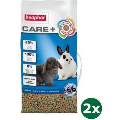 2x5 kg Care+ konijn