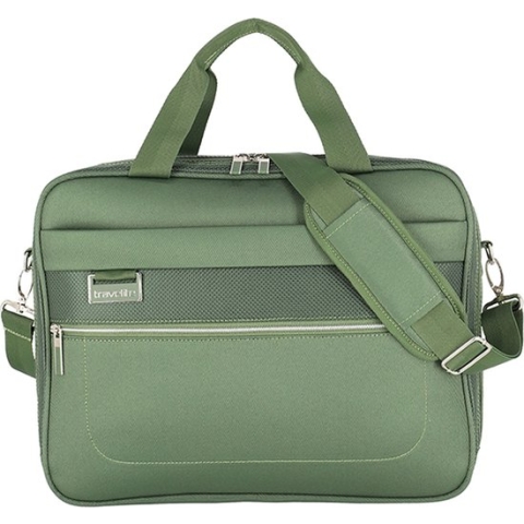 Travelite Laptoptas / Werktas / Aktetas - 15.6 inch - rPet - MIIGO - Groen